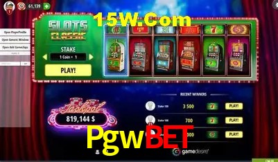 Pgwbet Plataforma - Certificada MGA desde 2015